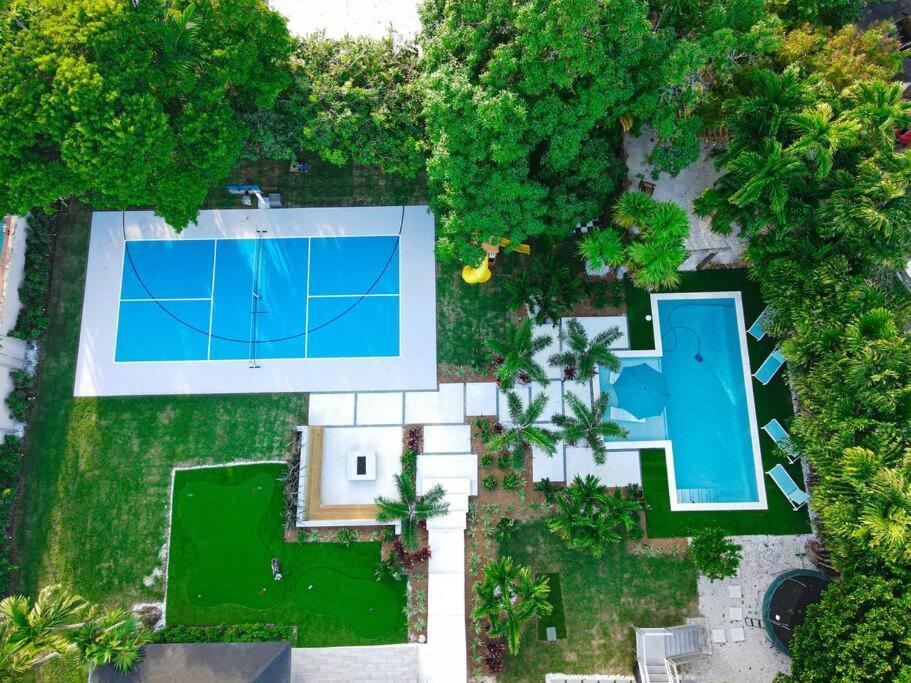 Unique Flagler'S Mansion Pickleball Court L37 Miami Exteriör bild